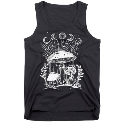 Goblincore Aesthetic Dark Academia Cottagecore Mushroom Tank Top