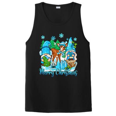 Gnome And Deer Merry Christmas Winter Vibes Cozy Season PosiCharge Competitor Tank