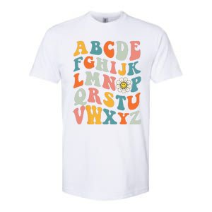 Groovy ABC Elemeno Hi Alphabet Teacher Back To School Softstyle CVC T-Shirt