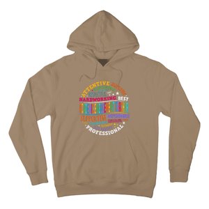 Groovy Academic Engagement Teacher Squad Hoodie