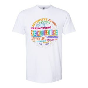 Groovy Academic Engagement Teacher Squad Softstyle CVC T-Shirt