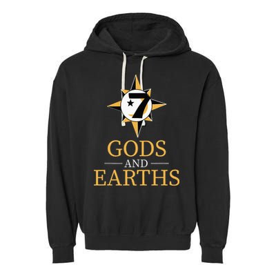 Gods And Earths Five Percent Nation Five Percenter Garment-Dyed Fleece Hoodie