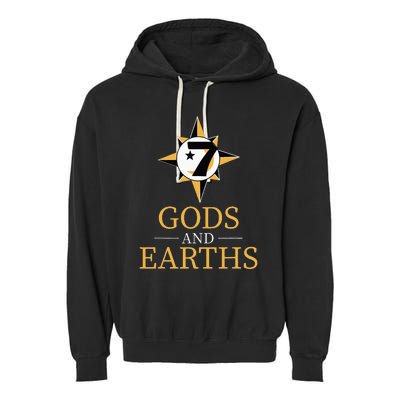 Gods And Earths Five Percent Nation Five Percenter Garment-Dyed Fleece Hoodie