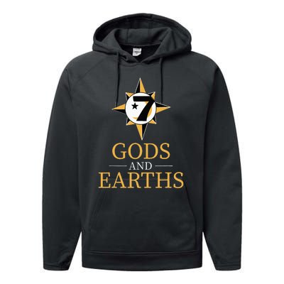 Gods And Earths Five Percent Nation Five Percenter Performance Fleece Hoodie