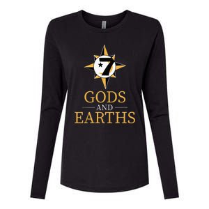 Gods And Earths Five Percent Nation Five Percenter Womens Cotton Relaxed Long Sleeve T-Shirt