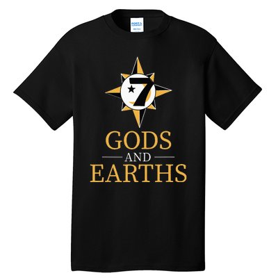 Gods And Earths Five Percent Nation Five Percenter Tall T-Shirt