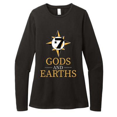 Gods And Earths Five Percent Nation Five Percenter Womens CVC Long Sleeve Shirt