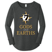 Gods And Earths Five Percent Nation Five Percenter Women's Perfect Tri Tunic Long Sleeve Shirt