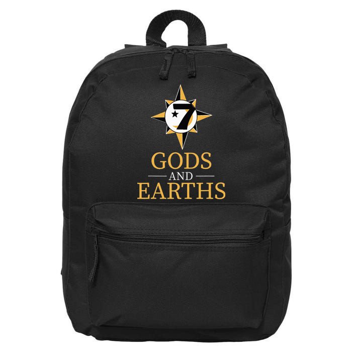 Gods And Earths Five Percent Nation Five Percenter 16 in Basic Backpack