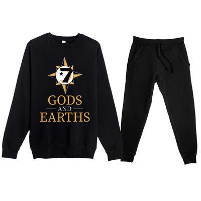 Gods And Earths Five Percent Nation Five Percenter Premium Crewneck Sweatsuit Set