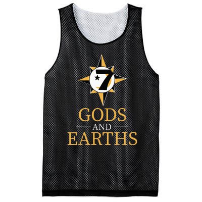 Gods And Earths Five Percent Nation Five Percenter Mesh Reversible Basketball Jersey Tank