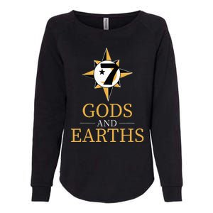 Gods And Earths Five Percent Nation Five Percenter Womens California Wash Sweatshirt