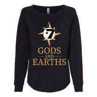 Gods And Earths Five Percent Nation Five Percenter Womens California Wash Sweatshirt