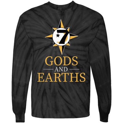 Gods And Earths Five Percent Nation Five Percenter Tie-Dye Long Sleeve Shirt