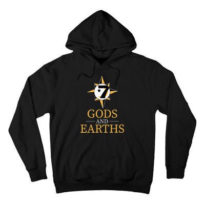 Gods And Earths Five Percent Nation Five Percenter Tall Hoodie