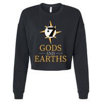 Gods And Earths Five Percent Nation Five Percenter Cropped Pullover Crew