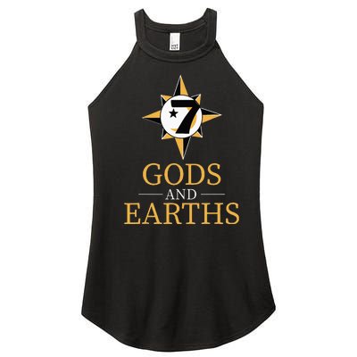 Gods And Earths Five Percent Nation Five Percenter Women's Perfect Tri Rocker Tank