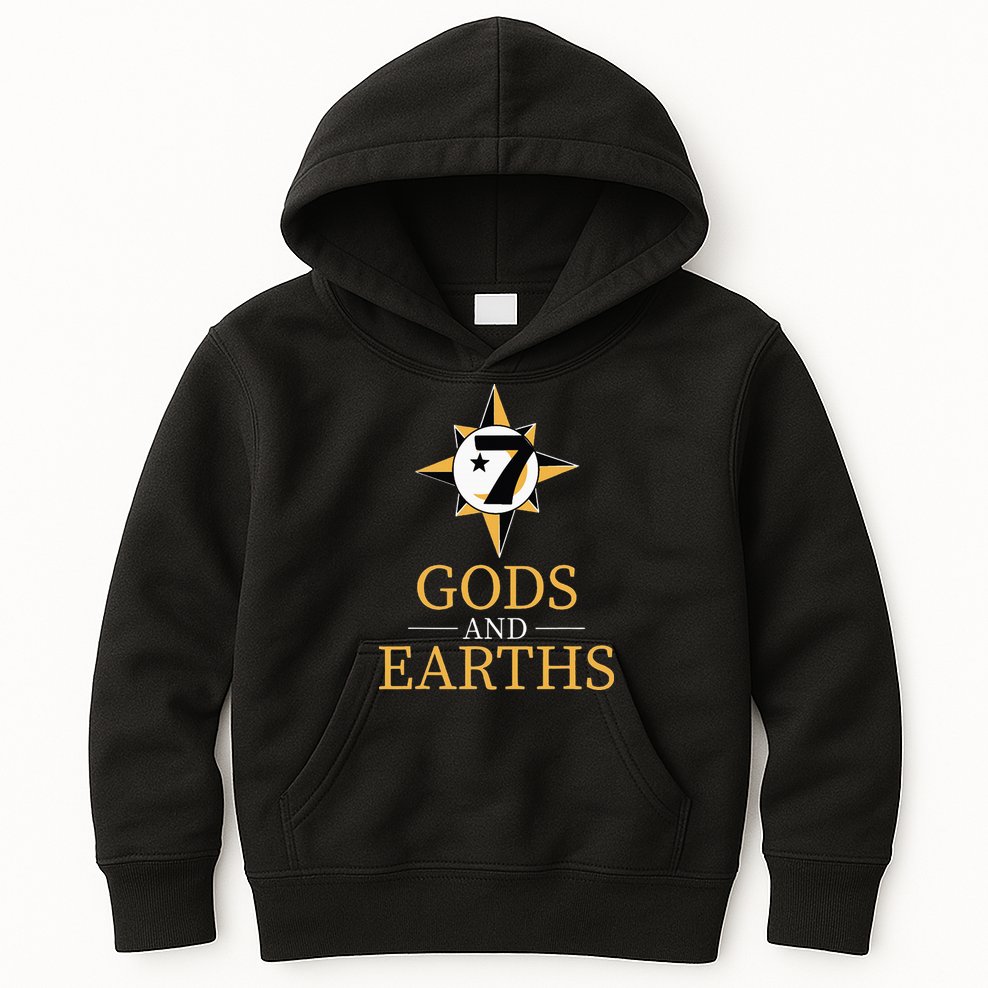 Gods And Earths Five Percent Nation Five Percenter Kids Hoodie