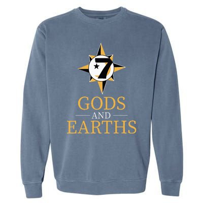 Gods And Earths Five Percent Nation Five Percenter Garment-Dyed Sweatshirt