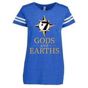 Gods And Earths Five Percent Nation Five Percenter Enza Ladies Jersey Football T-Shirt