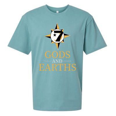 Gods And Earths Five Percent Nation Five Percenter Sueded Cloud Jersey T-Shirt