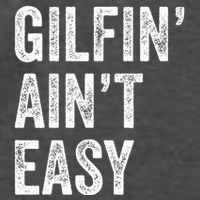 Gilfin AinT Easy Funny Gilf Funny Grandma ID Like To Vector Backpack