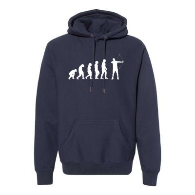 Great Archery Evolution Gift Bow And Arrow Premium Hoodie