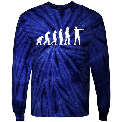 Great Archery Evolution Gift Bow And Arrow Tie-Dye Long Sleeve Shirt