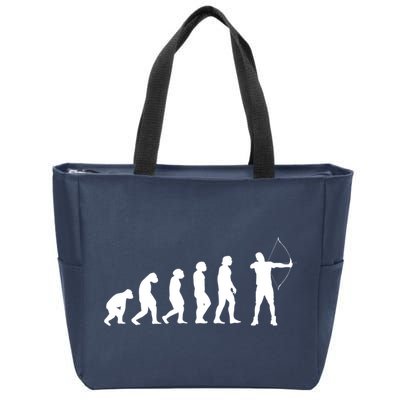 Great Archery Evolution Gift Bow And Arrow Zip Tote Bag