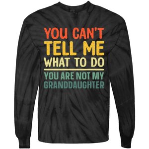 Grandpa Art For Grandfather Gramps Poppy Papi Tie-Dye Long Sleeve Shirt