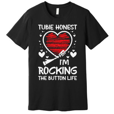 Gtube Accessories For Babies Feeding Tube Awareness G Tube Premium T-Shirt