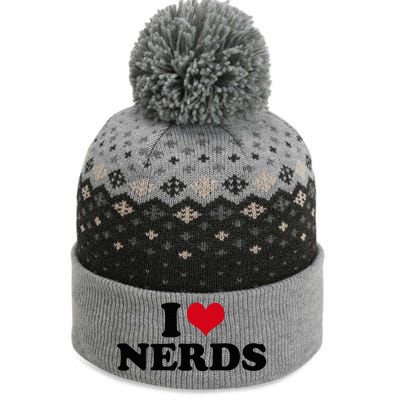 Geeky Affection for Nerds The Baniff Cuffed Pom Beanie