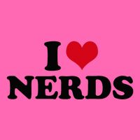 Geeky Affection for Nerds Stripe Pom Pom Beanie