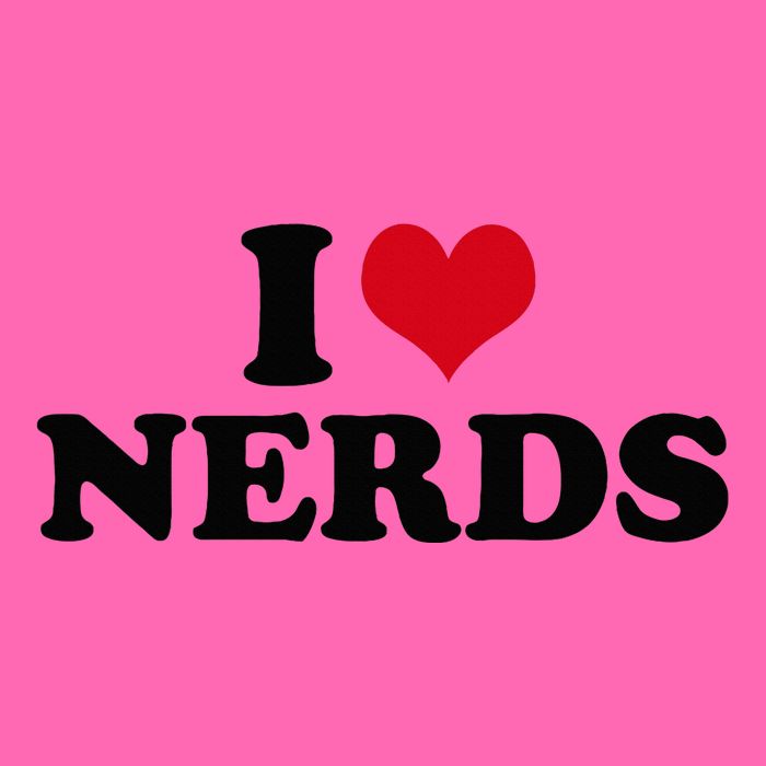 Geeky Affection for Nerds Stripe Pom Pom Beanie
