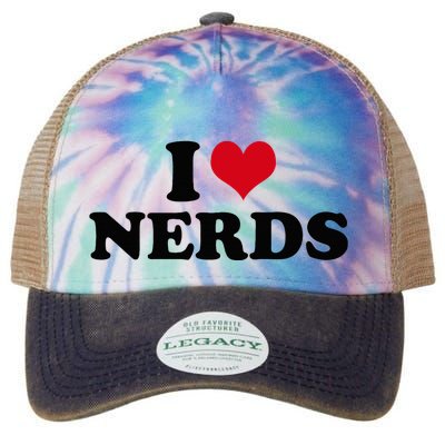 Geeky Affection for Nerds Legacy Tie Dye Trucker Hat