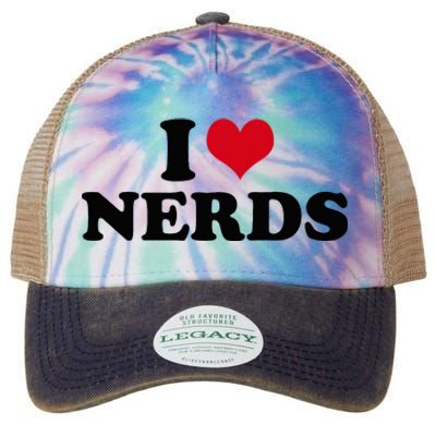 Geeky Affection for Nerds Legacy Tie Dye Trucker Hat