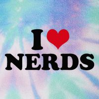 Geeky Affection for Nerds Legacy Tie Dye Trucker Hat