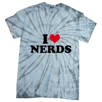 Geeky Affection for Nerds Tie-Dye T-Shirt