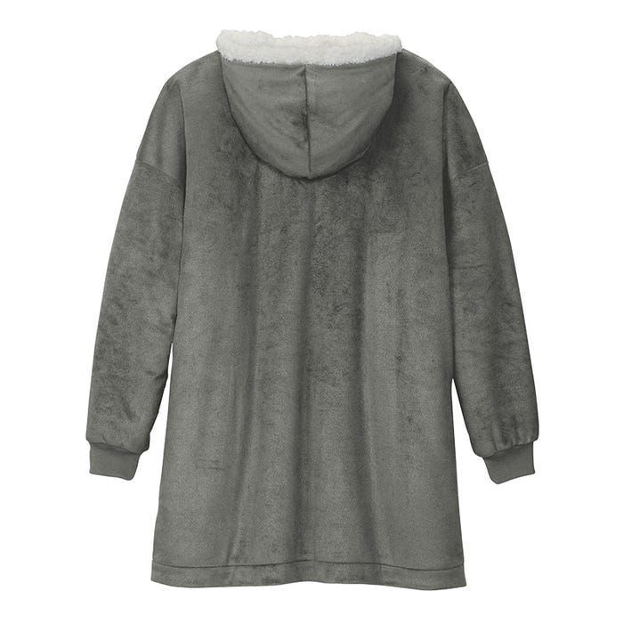 Geeky Affection for Nerds Hooded Wearable Blanket