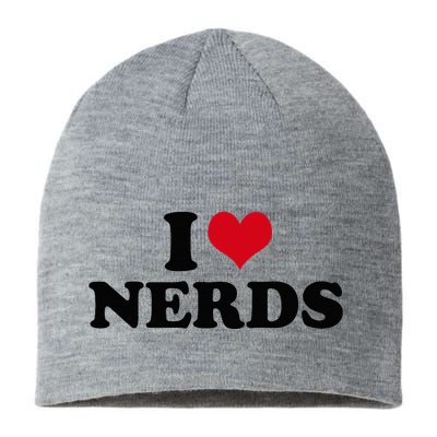 Geeky Affection for Nerds Sustainable Beanie