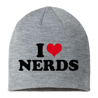 Geeky Affection for Nerds Sustainable Beanie