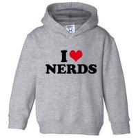 Geeky Affection for Nerds Toddler Hoodie