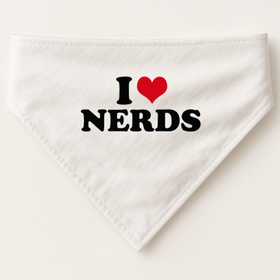 Geeky Affection for Nerds USA-Made Doggie Bandana
