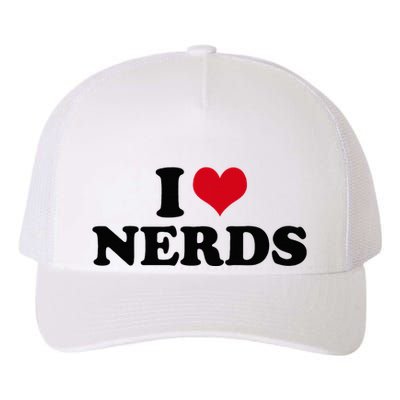 Geeky Affection for Nerds Yupoong Adult 5-Panel Trucker Hat