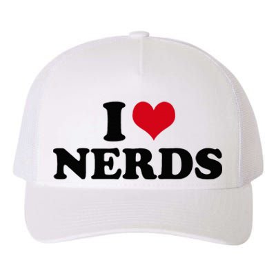 Geeky Affection for Nerds Yupoong Adult 5-Panel Trucker Hat