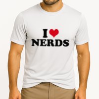 Geeky Affection for Nerds Performance Shirt