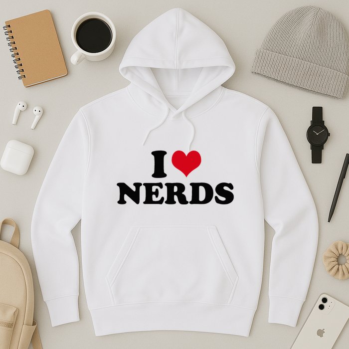 Geeky Affection for Nerds Hoodie