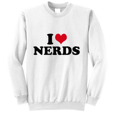 Geeky Affection for Nerds Sweatshirt