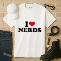 Geeky Affection for Nerds Tall T-Shirt