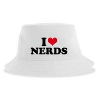 Geeky Affection for Nerds Sustainable Bucket Hat